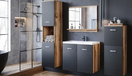 Выбор мебели для ванной комнаты: гармония комфорта, стиля и функциональности