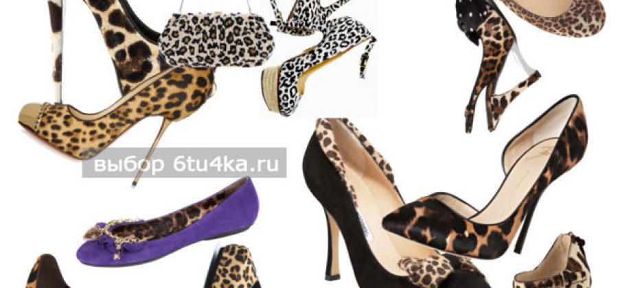Леопардовые туфли: какие бывают и с чем носить